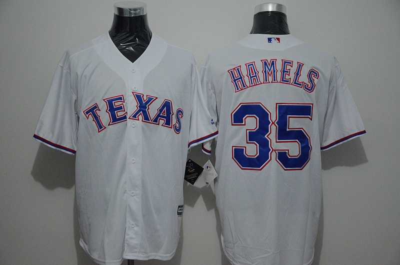 Texas Rangers #35 Cole Hamels White New Cool Base Stitched Baseball Jersey,We sell and wholesale Texas Rangers #35 Cole Hamels White New Cool Base Stitched Baseball Jersey on line form chian!